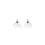 Thomas Sabo Thomas Sabo Studs Earrings With Tail Fin & Blue Stones H2228-644-1 1