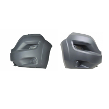 Citroen Relay 2014- Front Bumper End Corner Pair Left & Right Mat Dark Gray