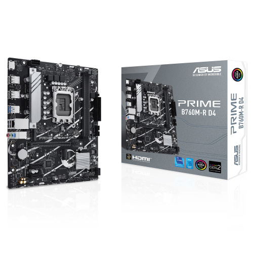 ASUS MB ASUS Intel 1700 PRIME B760M-R D4