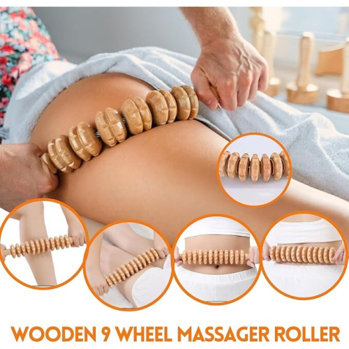 Wood Therapy Massage Tools for full body by HTT GLOBAL  (5Pcs) 1