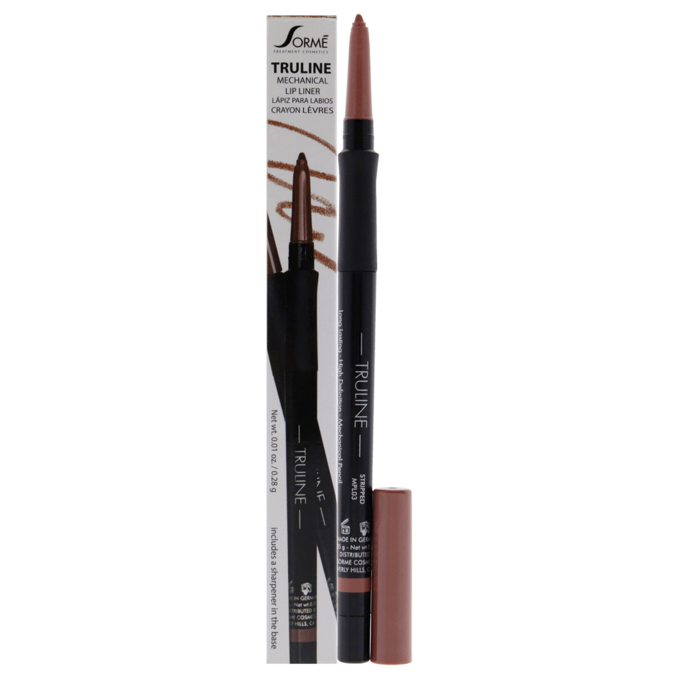 Sorme Cosmetics Truline Mechanical Lipliner - Mpl03 Stripped By For Women - 0.01 Oz Lipliner
