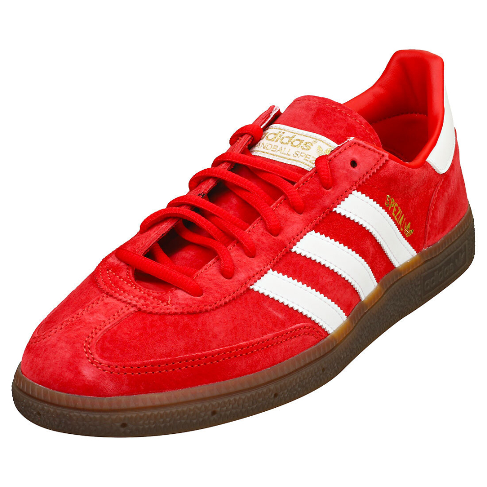 adidas Handball Spezial Mens Casual Trainers in Red White - 11 UK