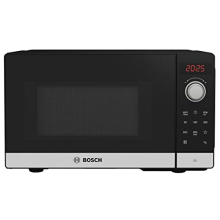Bosch Home Kitchen Appliances Bosch Serie 2 FFL023MS2B Freestanding microwave, 44 x 26 cm, Stainless steel