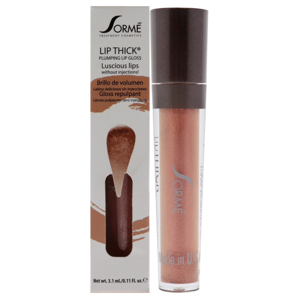 Sorme Cosmetics Lip Thick Plumping Lip Gloss - Unveil By For Women - 0.11 Oz Lip Gloss