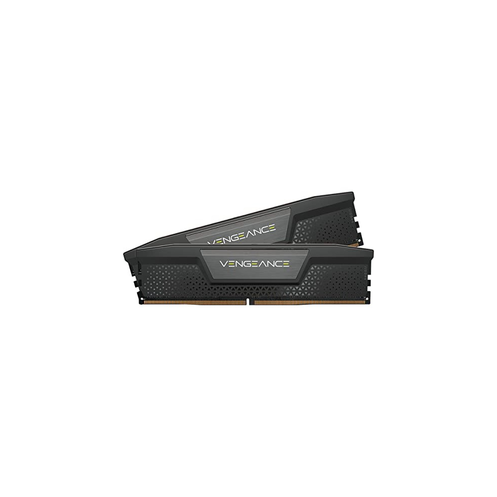 CORSAIR VENGEANCE DDR5 RAM 32GB 2x16GB 5600MHz CL36 Intel XMP iCUE Compatible Computer Memory - Black CMK32GX5M2B5600C36