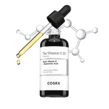 COSRX Pure Vitamin C 23 percent Serum with Vitamin E Ascorbic acid Hyaluronic Acid, Hydrating Facial Serum, Reduces Fine Lines 0.70 fl.oz / 20 g
