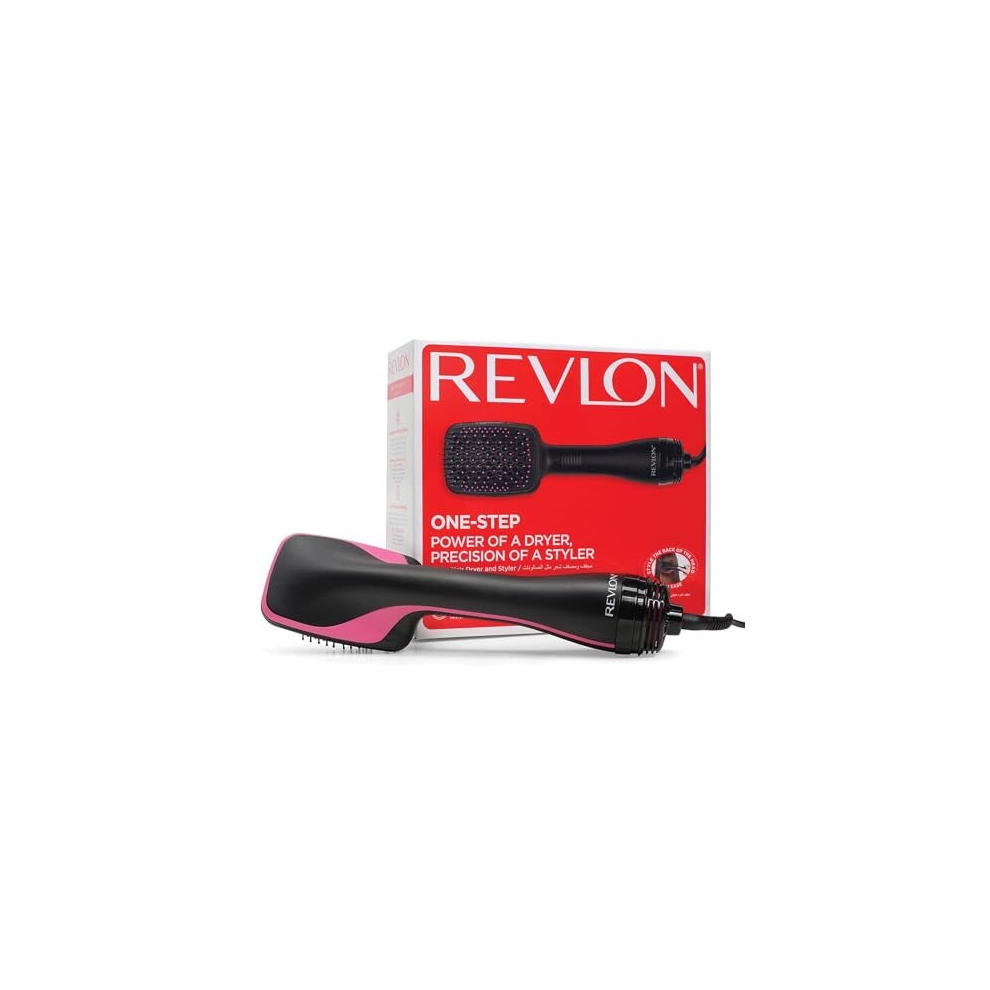 Revlon RVDR5212 Salon One-Step Hair Dryer and Styler, Lightweight, Ionic Technology, Ergonomic Handle, Black
