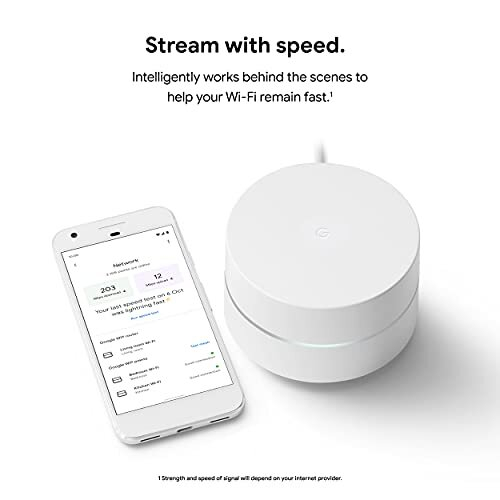 Google Google Wifi - Mesh Wifi Router. Wi-Fi that just works. Up to 85m coverage per point 2