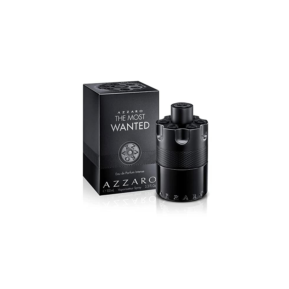 Azzaro The Most Wanted Intense, Eau de Parfum Intense Aftershave, Spicy Fougere Fragrance, Perfume For Men, 100ml