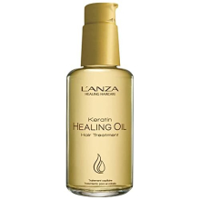 LANZA Keratin Healing Oil 100ml - Ultra-healing keratin + phyto IV complex for all hair types, soft, smooth, radiant shine (Code 7372)