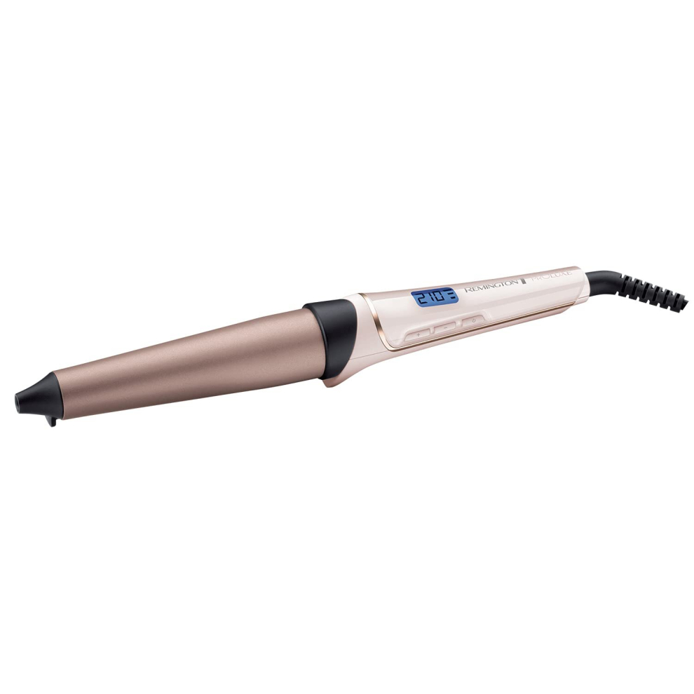 Remington Proluxe Large Barrel Hair Curling Wand, 25-38 Mm Barrel With Pro Healthier Styling Setting, Ci91x1, Rose Gold