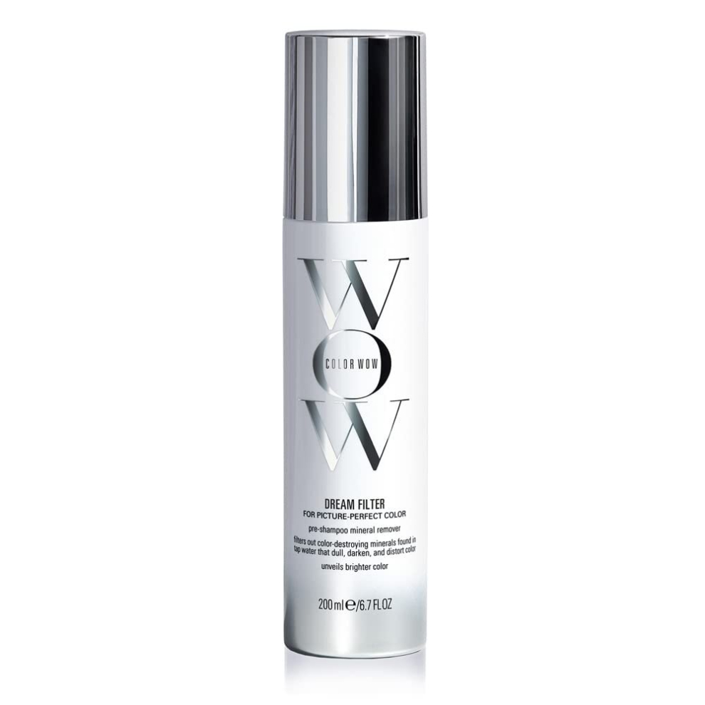 Color WOW Dream Filter Pre-Shampoo Mineral Remover  Gentle Non-Stripping Formula  Brightens Hair Color  Removes Build-Up  For All Hair Types  200 ml