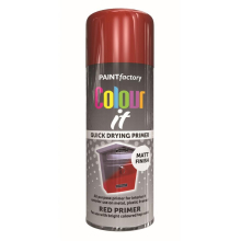 (RED PRIMER PAINT SPRAY 400ML (2690)) All Purpose Aerosol Metal Wood Plastic Spray Paint