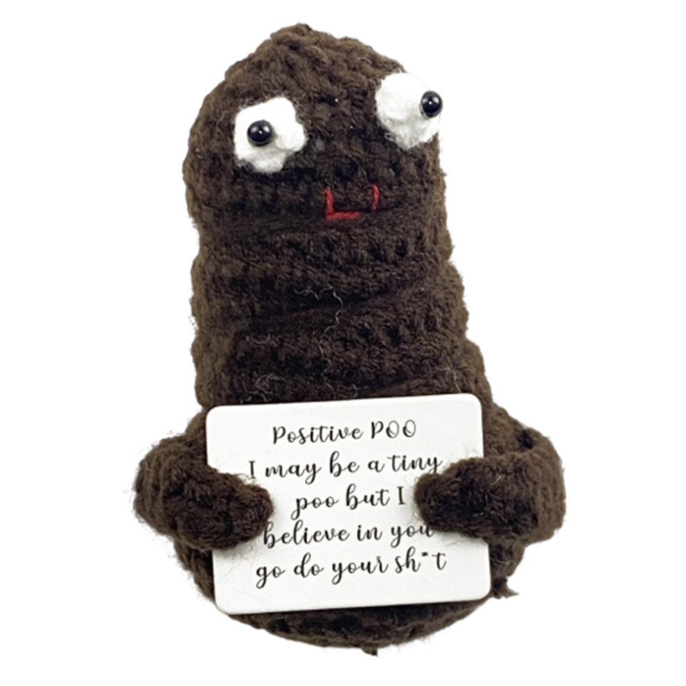 Photos - Other Toys  Mini Positive Energy Potato Cheerup Pocket Hug Handmade Plush Knitting Wool Kawaii Potatoes Doll Home Room Miniatu(Style25)