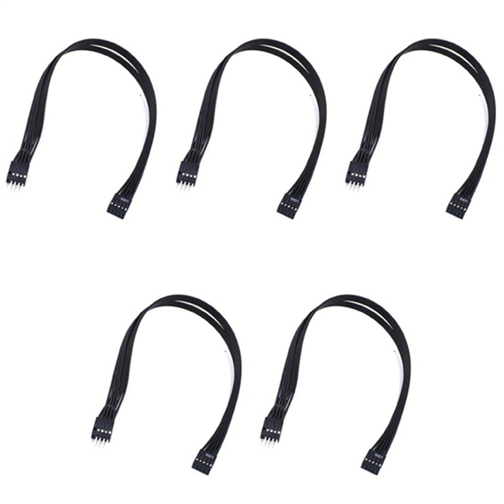Mainboard 9Pin Usb 2.0 Male To Female Extension Cable For Pc Diy,30Cm 4762764348045