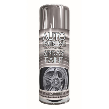 (AUT EXTREME CHROME EFFECT 400ML (9955)) All Purpose Aerosol Metal Wood Plastic Spray Paint