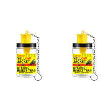 (2PCS Fly Bag Trap C) Hanging Fly Trap Disposable Fly Catcher Bag Mosquito Killer Flycatcher Insect Bug Killer Flies Trap For Outdoor Garden Orchards