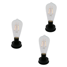 1Pc Solar LED Tungsten Filament Bulb Lamp 2800K Night Lights(8.5cm)