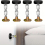 4pcs Headboard Stoppers For Wall Adjustable Threaded Bed Frame Anti Shake Tool Bed Frame Bumper Guards Stable Tool For Bed Cabinet Sofa 1