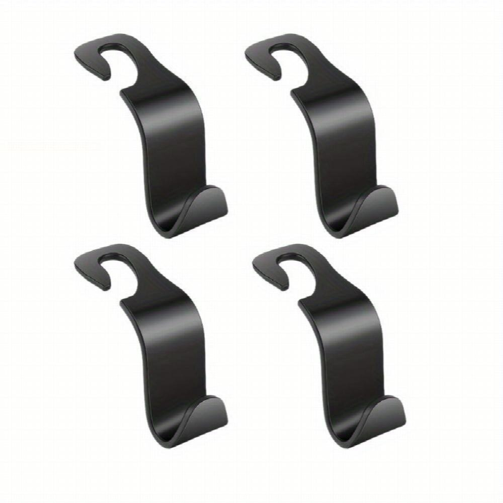 4 8Pcs Car Storage Hook Universal Auto Seat Headrest 7 Shaped Storage Hook Heavy Duty Storage Hook For Hanging Bags Purses And Water Bottle Car Travel Multicoloured 885681069979