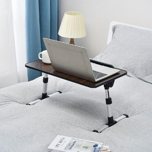 1pc Height Adjustable Foldable Table Laptop Table Folding Table Bed Table Study Table Office Table Suitable For Office Study 2