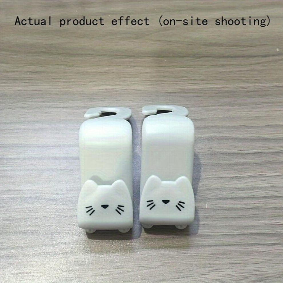 2Pcs Backrest Car Hook Cartoon Car Decor Hook Headrest Seat Back Hidden Hook Car Inner Hanging Item Hook Car Accessories Multicoloured 885681074751