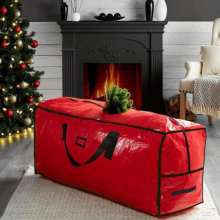 1pc Christmas Tree Storage Bag Fits Up To 228 6 Cm Tall Artificial Tree Red Christmas Tree Storage Container Christmas Tree Storage Bag Christmas Tree