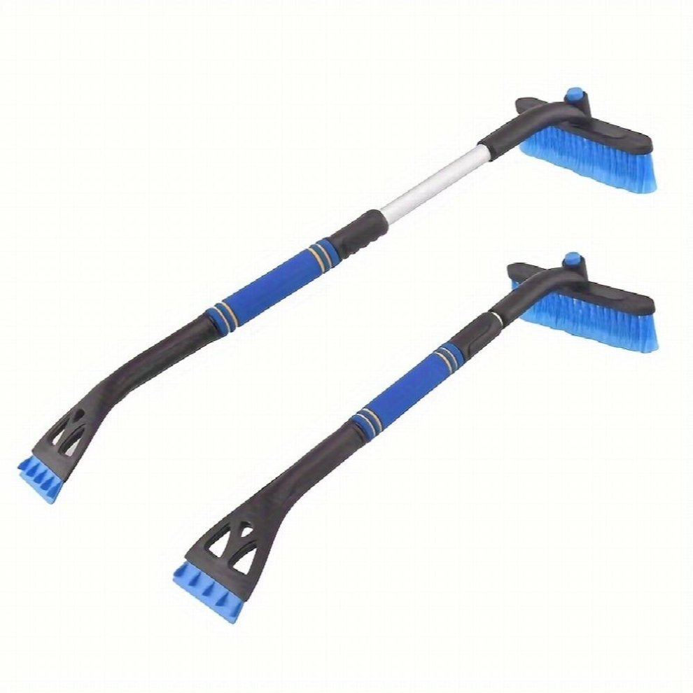 1Pc Automobile Snow Remover Snow Shovel Snow Brush Snow Scraper Glass Defrosting Winter Deicing Tool Car Accessories Multicoloured 885681077899
