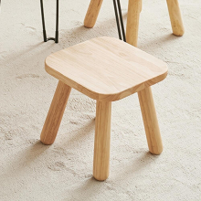 1pc Solid Wood Small Stool Outdoor Detachable Fishing Stool Small Board Stool Household Door Room Shoe Change Stool Small Stool Modern And