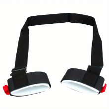 1pc Adjustable Ski Bearing Strap With Cushioned Shoulder Rest Comfortable Outdoor Ski Accessories Ski Strap & Ski Pole Holder Easily Transport Your Sn