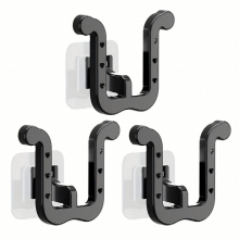 3 6pcs Wall Mounted Slipper Rack Multifunctional Shoe Rack Wall Hanging No Drilling Self Adhesive Foldable Shoe Rack For Kitchen Bedroom Bathroom Offi