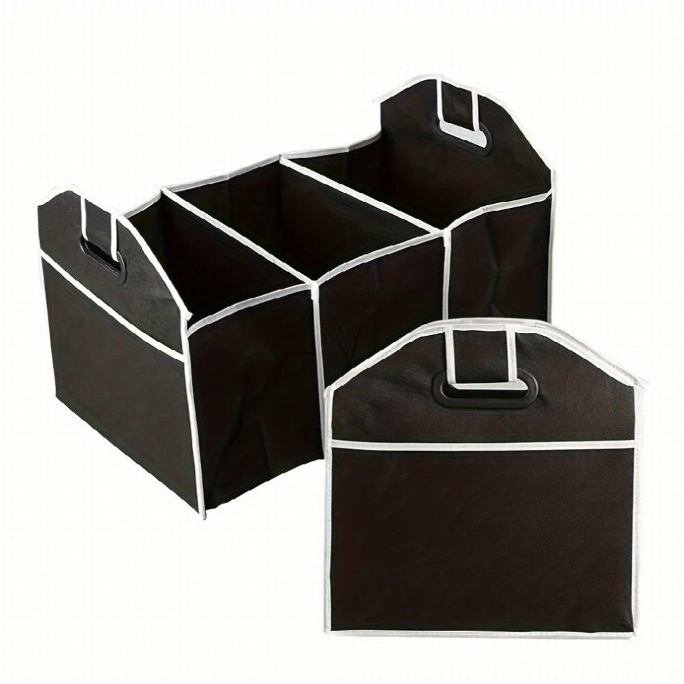 1Pc Car Trunk Folding Storage Bag Multifunctional Non Woven Storage Bag Foldable Car Storage Bag Large Capacity Storage Box Car Reserve Sundries Bag T Multicoloured 885681093004