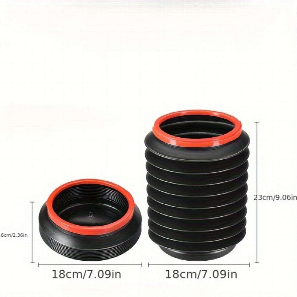 1Pc Retractable Car Trash Can 4L Large Capacity Car Trash Can Car Storage Bucket Portable Carrying Folding Trash Can With Without Cover Multicoloured 885681091291