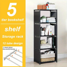 1pc 5 6 Layers Of Bookshelves Combined Storage Racks Vertical Cabinet Bookshelves In The Bedroom And Living Room Display Racks Can Place Books Dolls F