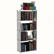 1pc 5 Tier Bookshelf Tall Bookcase Shelf Storage Organizer Modern Book Shelf Perfect For Your Bedroom Living Room And Home Office Stylish And