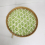 1pc Rattan Braided Bedside Table Boho Style Bedroom Decor Round Sofa Small Side Table Small Coffee Table 1