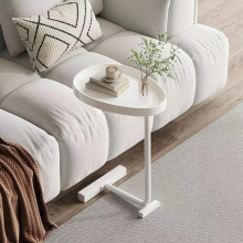 1pc Side Table Tray C Shaped End Table For Couch Sofa And Bed Desktop C Table For Living Room Bedroom