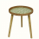 1pc Rattan Braided Bedside Table Boho Style Bedroom Decor Round Sofa Small Side Table Small Coffee Table 7