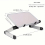 1pc functional Folding Bookshelf Stand Notebook Elevating Stand Elevating Study Table Adjustable Book Holder Projector Stand Computer Folding Table Ho 5