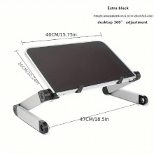 1pc functional Folding Bookshelf Stand Notebook Elevating Stand Elevating Study Table Adjustable Book Holder Projector Stand Computer Folding Table Ho