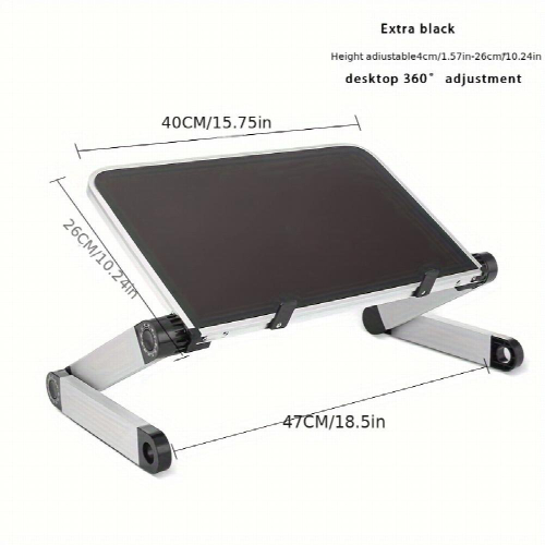 1pc functional Folding Bookshelf Stand Notebook Elevating Stand Elevating Study Table Adjustable Book Holder Projector Stand Computer Folding Table Ho