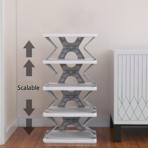1pc layer Folding Shoe Rack Indoor Room Storage Rack Object Shoe Rack 2