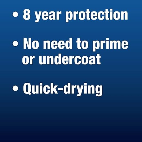 Hammerite Hammerite Direct to Rust Metal Paint - Smooth Blue Finish 250ML 2