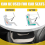 Cuscino per Coccige Sciatica Emorroidi Tailbone Back Pain Relief, Memory Foam Ergonomic Posture Seat Pads 4