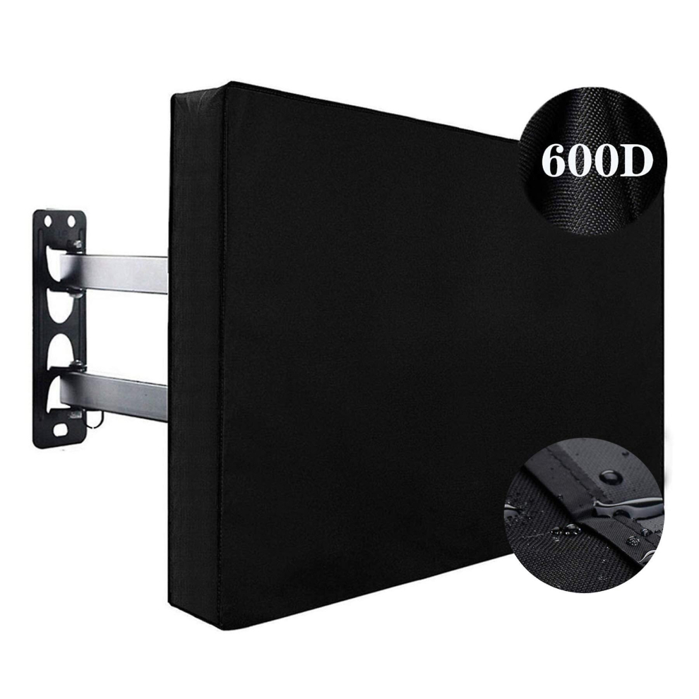 (46-48Inch) Outdoor Tv Cover 600D Universal Waterproof Tv Cover Protect Tv Screens 768611160536