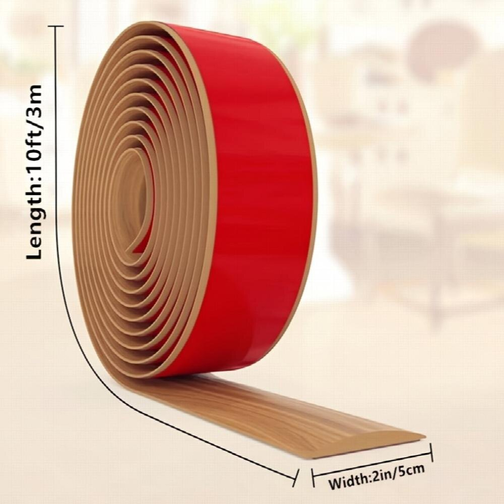 1Pc 3 05Meter Floor Transition Strip Floor Cover Strips Self Adhesive Flooring Transitions Laminate Floor Strip Vinyl Floor Flat Divider Strip For Joi 885681185266