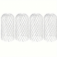 4pcs Roof Drainage Ditch Protection Filter Flexible Aluminum Filter Drainage Ditch Filter Used To Prevent Blockage
