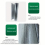 1pc Double Layer Reflective Bubble Insulation Board 49 X 3 05meter Double Layer Composite Aluminum Foil Bubble Insulation Roll Reflective Insulation F 6