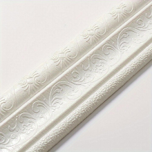 1pc Self Adhesive Flexible Foam Molding Trim 3D Sticky Decorative Wall Lines Wallpaper Border For Home Office Hotel DIY Decoration 228 6 8 0cm