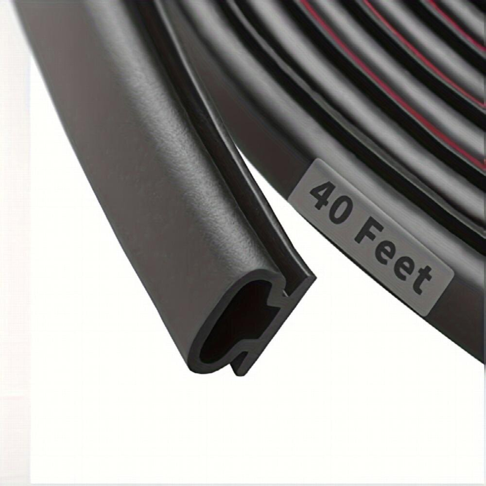 1Pc 12 19 Meter Rubber Weather Stripping Door Seal Strip Self Adhesive Backing D Shape Door Weatherstripping For Door Frame Insulation 885681187895